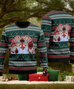 Hockey Gomies Ugly Christmas Sweater Gift Knitting Sweater