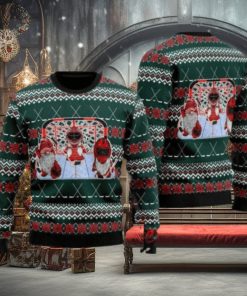 Hockey Gomies Ugly Christmas Sweater Gift Knitting Sweater