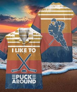 Hockey Hawaiian Shirt For Hockey Lover