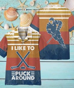 Hockey Hawaiian Shirt For Hockey Lover