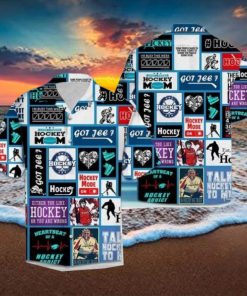 Hockey Heartbeat Hawaiian Shirt For Men Women