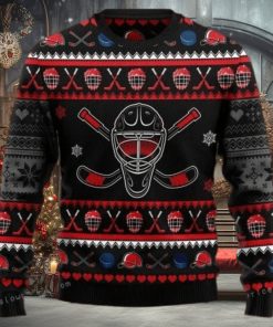 Hockey Puck Christmas Christmas Ugly Sweater Party