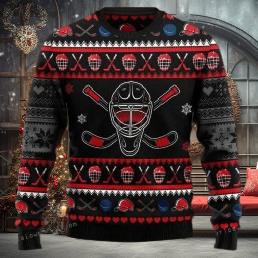 Hockey Puck Christmas Christmas Ugly Sweater Party
