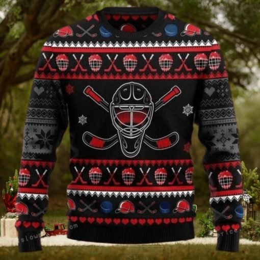 Hockey Puck Christmas Christmas Ugly Sweater Party