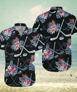 Hockey Summer Vibe Tropical Aloha Hawaiian Shirt 1 Hockey Summer Vibe Tropical Aloha Hawaiian Shirt