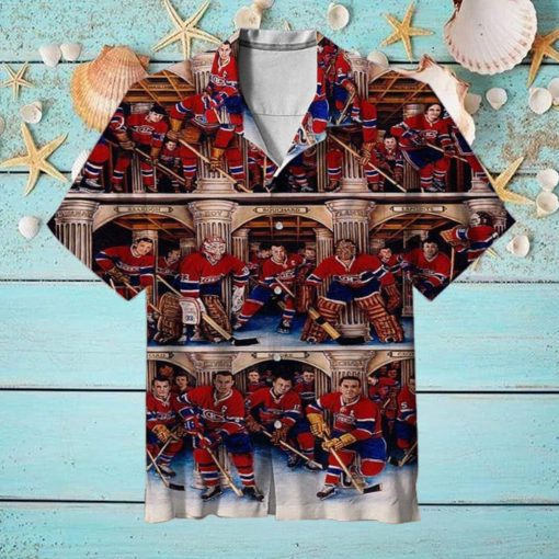 Hockey Team Hawaiian Shirt For Men Women