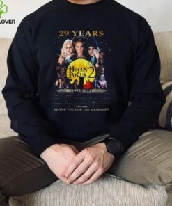 Hocus Pocus 2 T shirt 29th Anniversary 1993 2022 Signatures