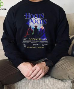 Hocus Pocus 30th Anniversary 1993 2023 we’re back witches Halloween 2022 shirt