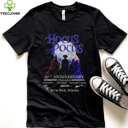 Hocus Pocus 30th Anniversary 1993 2023 we’re back witches Halloween 2022 hoodie, sweater, longsleeve, shirt v-neck, t-shirt