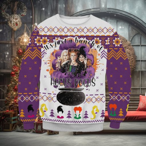 Hocus Pocus For Christmas Gifts Knitting Pattern Sweater