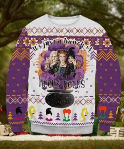 Hocus Pocus For Christmas Gifts Knitting Pattern Sweater