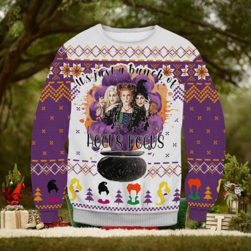 Hocus Pocus For Christmas Gifts Knitting Pattern Sweater