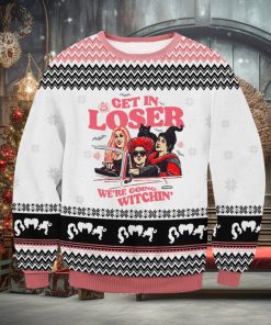 Hocus Pocus Get In Loser For Christmas Gifts Ugly Xmas Wool Knitted Sweater