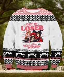 Hocus Pocus Get In Loser For Christmas Gifts Ugly Xmas Wool Knitted Sweater