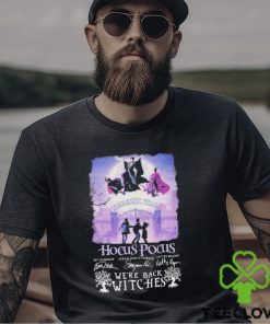 Hocus Pocus Signatures We’re Back Witches Signatures Shirt