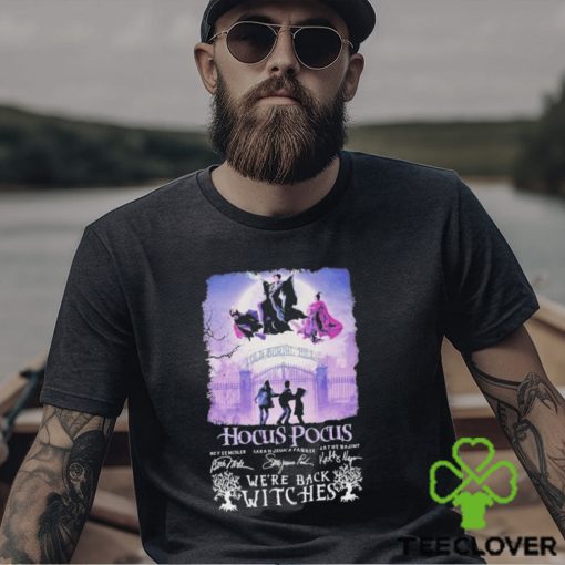 Hocus Pocus Signatures We’re Back Witches Signatures Shirt