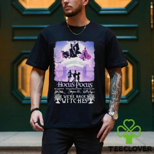Hocus Pocus Signatures We’re Back Witches Signatures Shirt