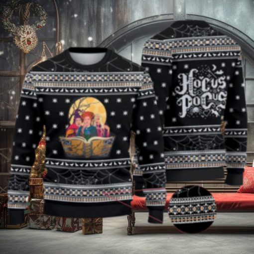 Hocus Pocus Ugly Christmas Sweater Xmas Christmas Gift Vacation