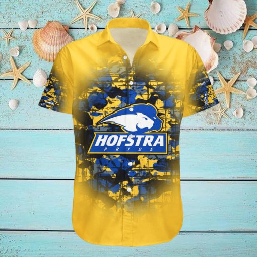 Hofstra Pride Hawaiian Shirt Camouflage NCAA Summer Custom Number And Name For Fans Gift hawaiian shirt