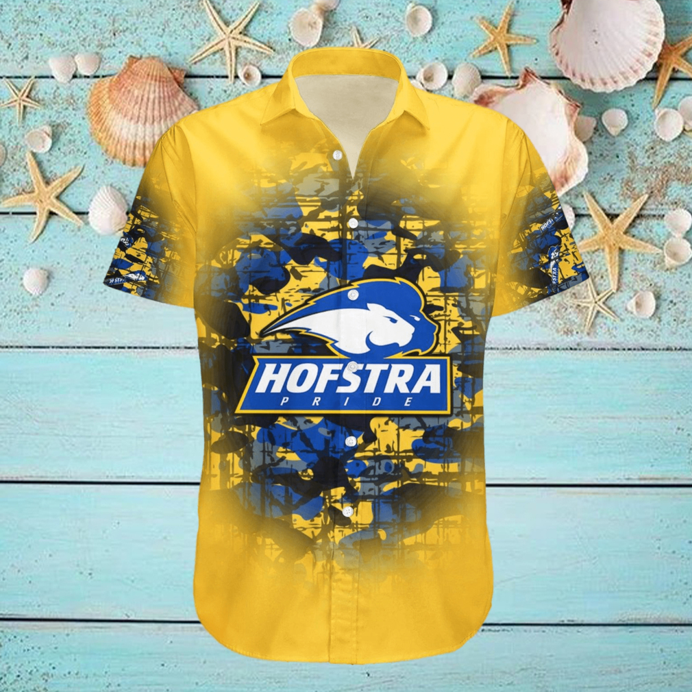 Hofstra Pride Hawaiian Shirt Camouflage NCAA Summer Custom Number And Name For Fans Gift hawaiian shirt Hofstra Pride Hawaiian Shirt Camouflage NCAA Summer Custom Number And Name For Fans Gift hawaiian shirt