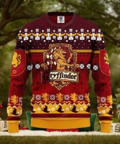 Hogwarts Gryffindor Xmas Harry Potter Ugly Christmas Sweaters