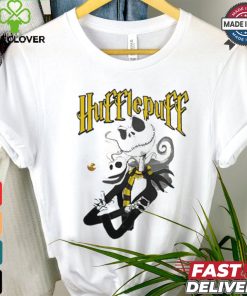 Hogwarts Hufflepuff house Jack Skellington shirt