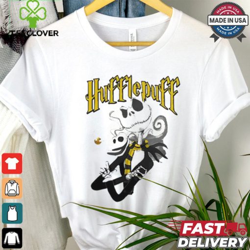 Hogwarts Hufflepuff house Jack Skellington shirt