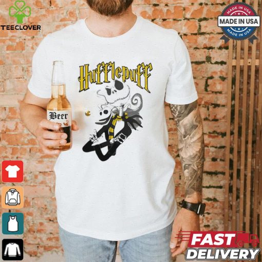 Hogwarts Hufflepuff house Jack Skellington shirt