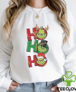 Hohoho Handrawing Green Grinch hoodie, sweater, longsleeve, shirt v-neck, t-shirt