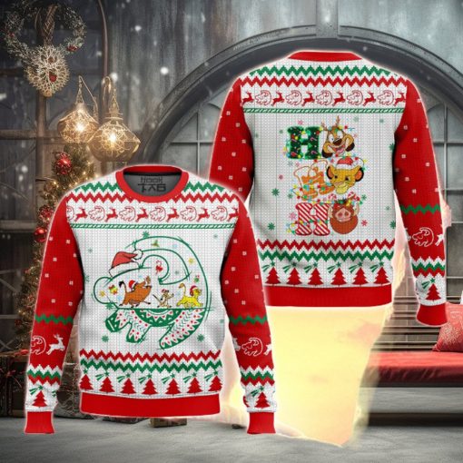 Hohoho Simba Ugly Sweater