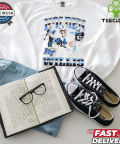 Holden Willis Middle Tennessee Blue Raiders graphic shirt