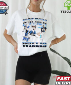 Holden Willis Middle Tennessee Blue Raiders graphic shirt