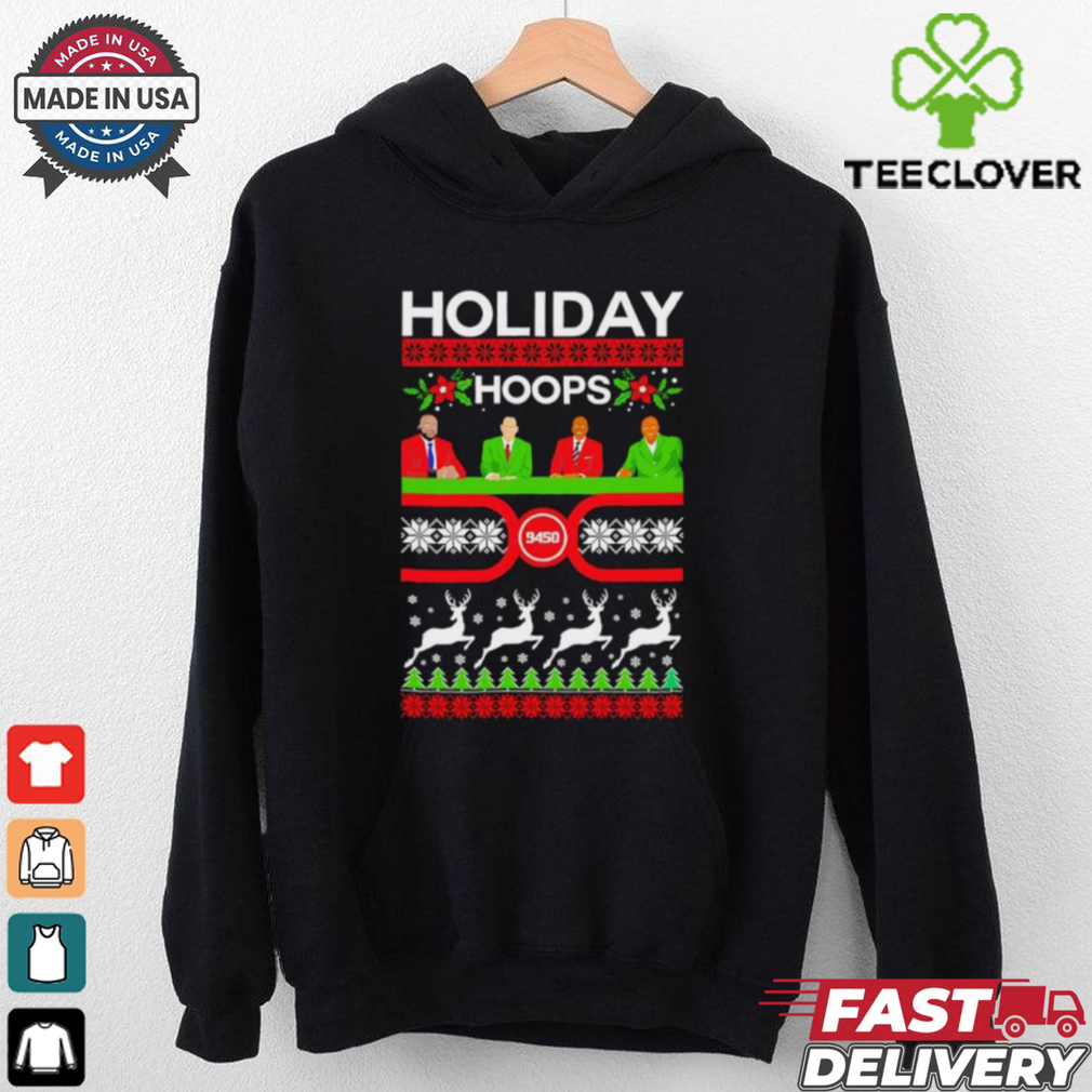 Holiday Hoops Inside the Xmas ugly shirt Holiday Hoops Inside the Xmas ugly shirt
