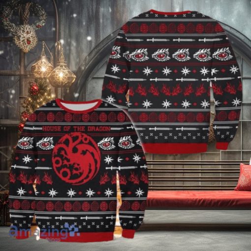 Holiday House Targaryen Ugly Sweater Christmas Style Gift For Men And Women