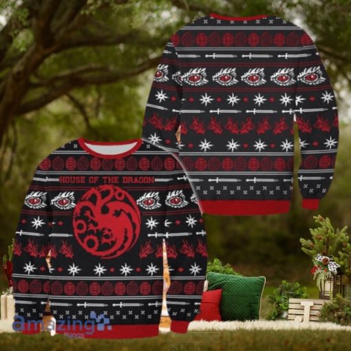 Holiday House Targaryen Ugly Sweater Christmas Style Gift For Men And Women