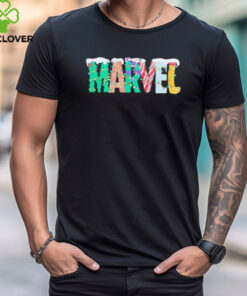 Holiday Marvel Logo Christmas Light shirt