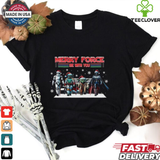 Holiday Movies Friends Merry Christmas Galaxy Retro Christmas Cartoon Friends Wars shirt