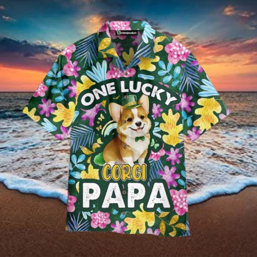 Holiday St. Patrick day Hawaiian Shirt Floral