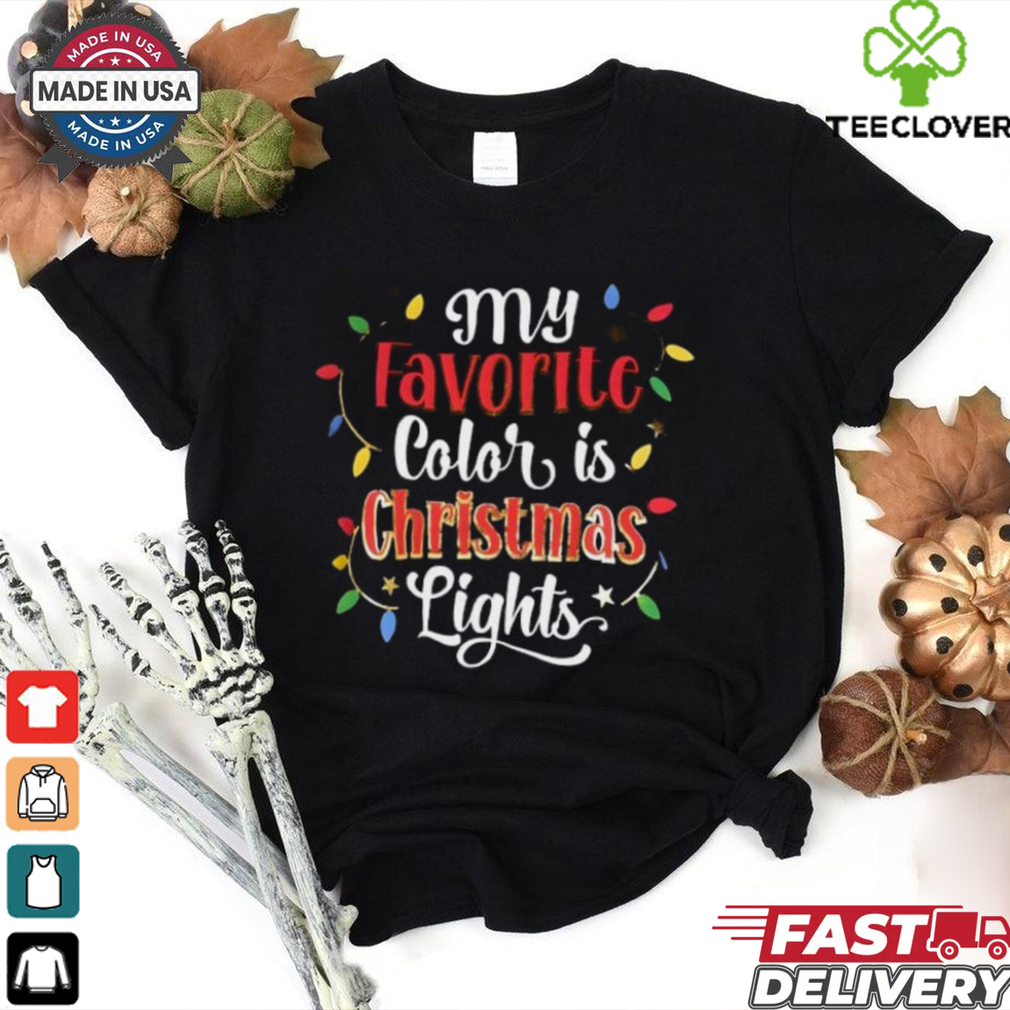 Holiday Time Lights Christmas Graphic T Shirt Holiday Time Lights Christmas Graphic T Shirt