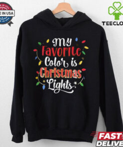 Holiday Time Lights Christmas Graphic T Shirt
