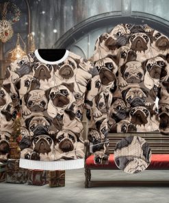 Holidays Puppy Dog Ugly Christmas Sweater Funny Gift For Men And Women Family Holidays