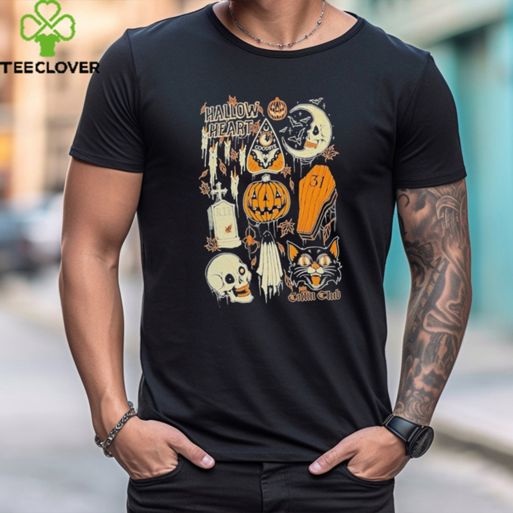 Hollow Heart Join Coffin Club Coffin Club Cat Pumpkin T Shirts Hollow Heart Join Coffin Club Coffin Club Cat Pumpkin T Shirts