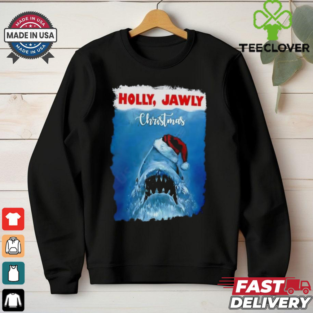 Holly Jawly Christmas Jaws Shark shirt Holly Jawly Christmas Jaws Shark shirt