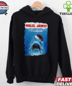 Holly Jawly Christmas Jaws Shark shirt