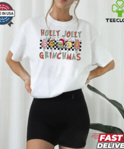 Holly Jolly Grinchmas, Funny Grinch Christmas, Funny Grinch Shirt 1 Holly Jolly Grinchmas, Funny Grinch Christmas, Funny Grinch Shirt