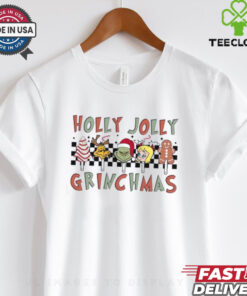 Holly Jolly Grinchmas, Funny Grinch Christmas, Funny Grinch Shirt 3 Holly Jolly Grinchmas, Funny Grinch Christmas, Funny Grinch Shirt