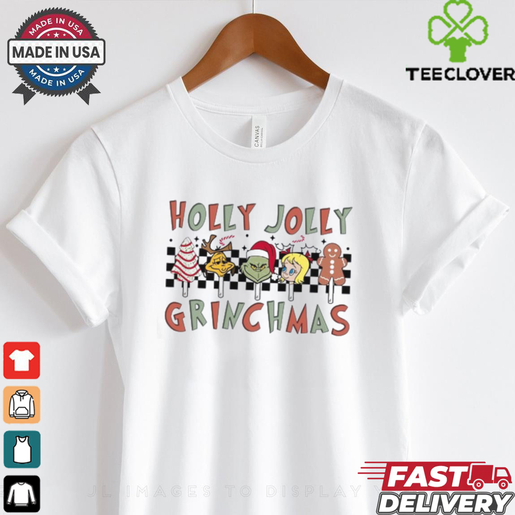 Holly Jolly Grinchmas, Funny Grinch Christmas, Funny Grinch Shirt Holly Jolly Grinchmas, Funny Grinch Christmas, Funny Grinch Shirt