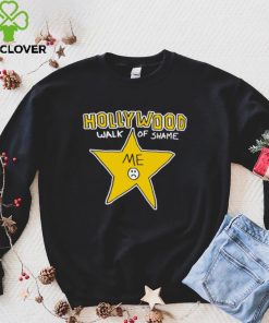 Hollywood walk of shame me star shirt