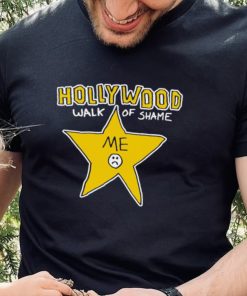 Hollywood walk of shame me star shirt