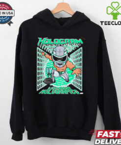 Hologram Luchador Holografico AEW cartoon shirt